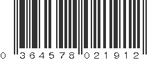 UPC 364578021912