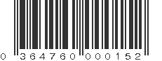 UPC 364760000152