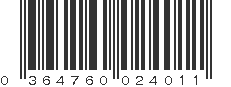 UPC 364760024011