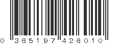 UPC 365197426010