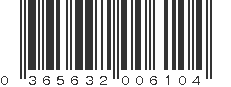 UPC 365632006104