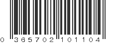 UPC 365702101104