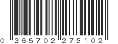 UPC 365702275102