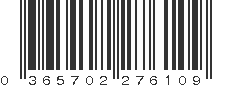 UPC 365702276109