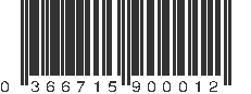 UPC 366715900012