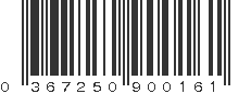 UPC 367250900161