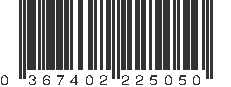 UPC 367402225050