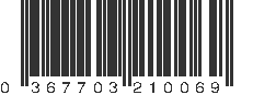 UPC 367703210069