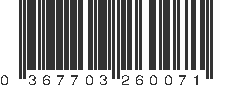 UPC 367703260071