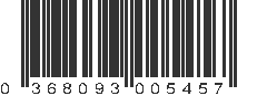 UPC 368093005457