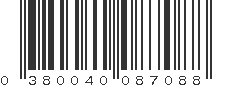 UPC 380040087088