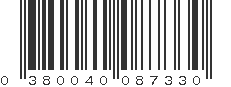 UPC 380040087330