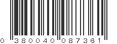 UPC 380040087361