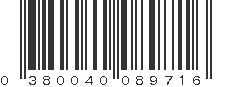 UPC 380040089716