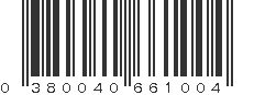 UPC 380040661004