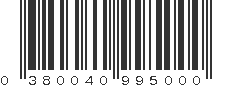 UPC 380040995000