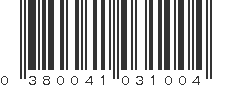 UPC 380041031004