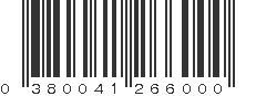 UPC 380041266000