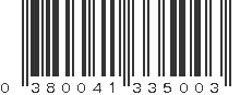 UPC 380041335003