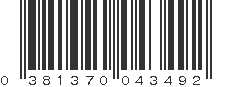 UPC 381370043492