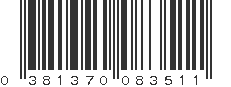 UPC 381370083511