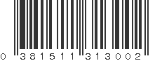 UPC 381511313002