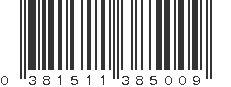 UPC 381511385009