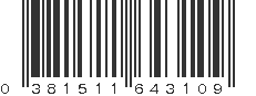 UPC 381511643109