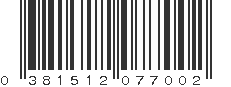 UPC 381512077002