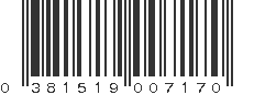 UPC 381519007170