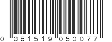 UPC 381519050077