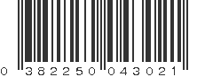 UPC 382250043021