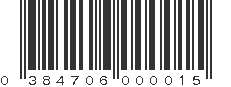 UPC 384706000015