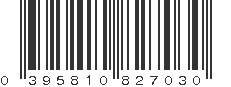 UPC 395810827030