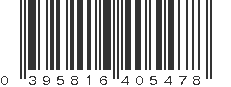 UPC 395816405478