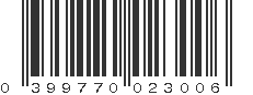 UPC 399770023006