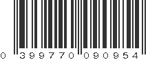 UPC 399770090954