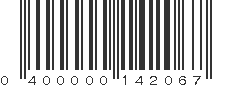 UPC 400000142067