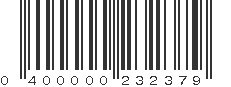 UPC 400000232379