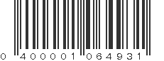 UPC 400001064931