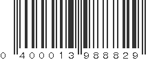 UPC 400013988829