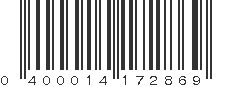 UPC 400014172869