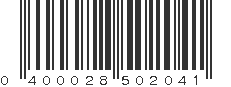 UPC 400028502041