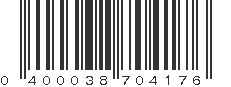 UPC 400038704176