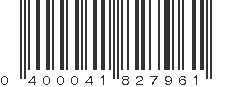 UPC 400041827961