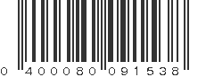 UPC 400080091538