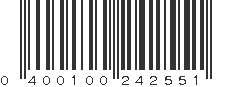 UPC 400100242551