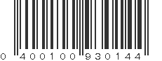 UPC 400100930144