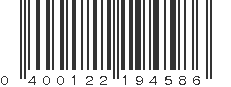 UPC 400122194586