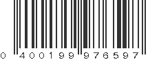 UPC 400199976597